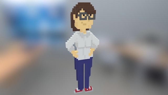 "Indie Studio" - Programmer 3D Model