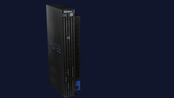 PS2_Fat_LowPoly 3D Model