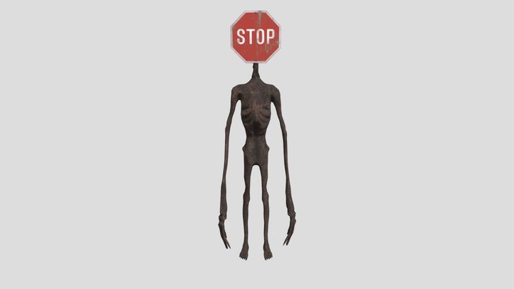 Stop Sign Siren Head