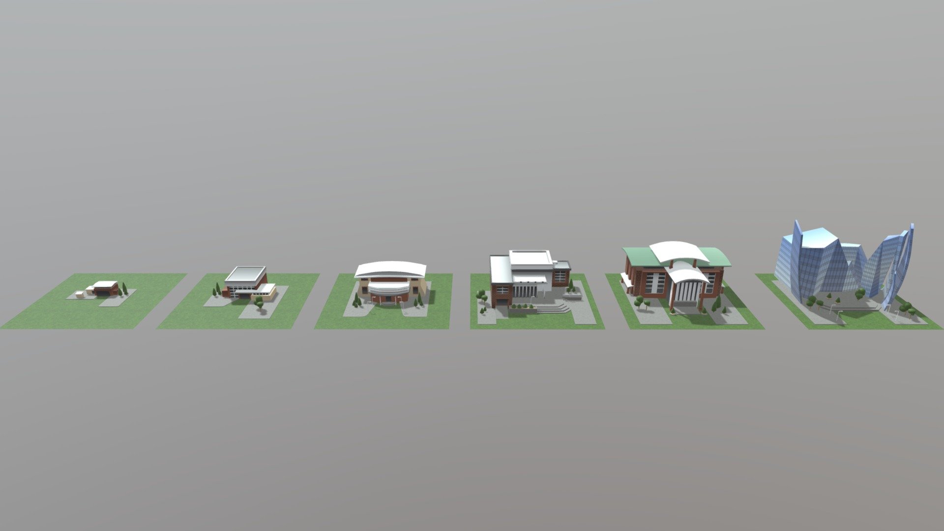 Administration Office - 3D model by Jessan [17f0795] - Sketchfab