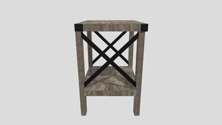 Table Art Test 3D Model