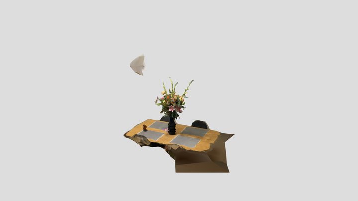Wedding flowers 3D Model