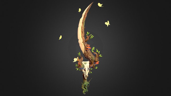 Blade of the Woods 3D Model
