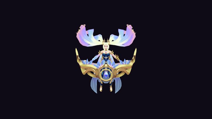 Dawnbringer Sona Fanart 3D Model