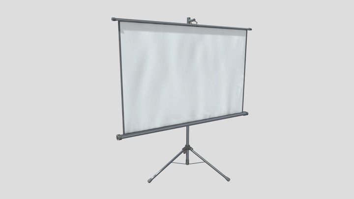 Screen Projector - Prop 3D Model