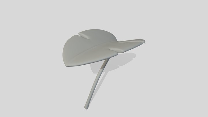 Lily Pad Umbrella Ver.01 3D Model