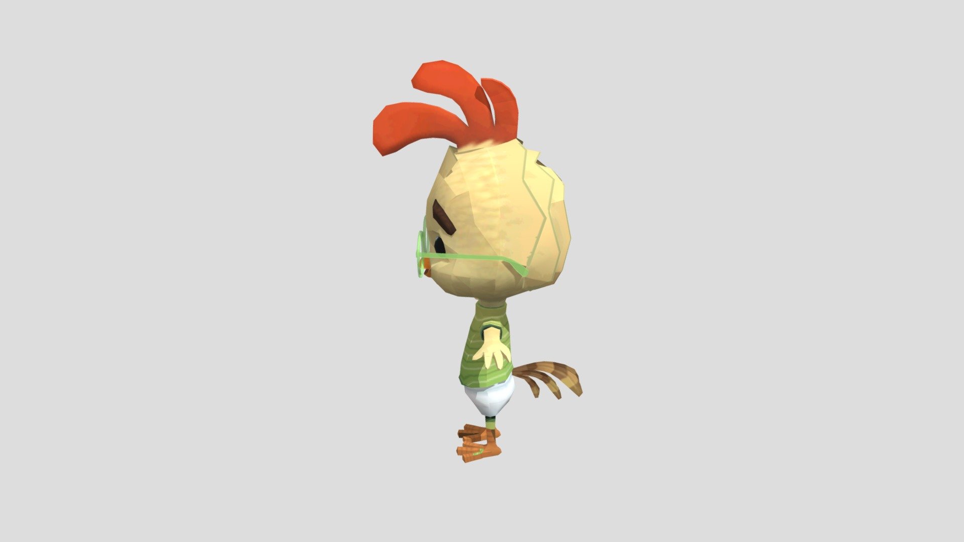 chicken little underpants Download Free 3D model by patrick