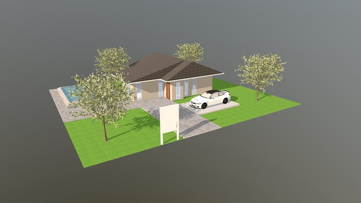 KOMU HOUSE-611710048 3D Model
