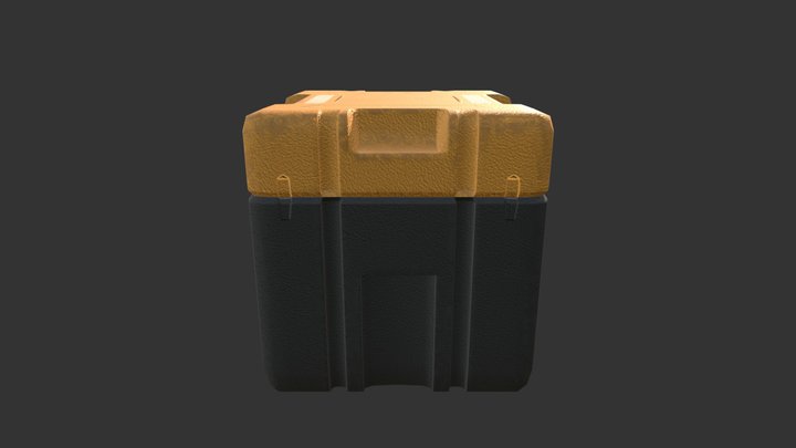 Box_SteelSquare 3D Model