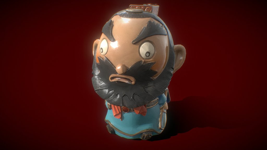 Funny Chinese Statue