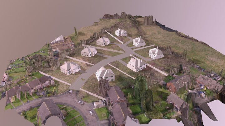 ROBIN HILL - Residential Plans 3D Model
