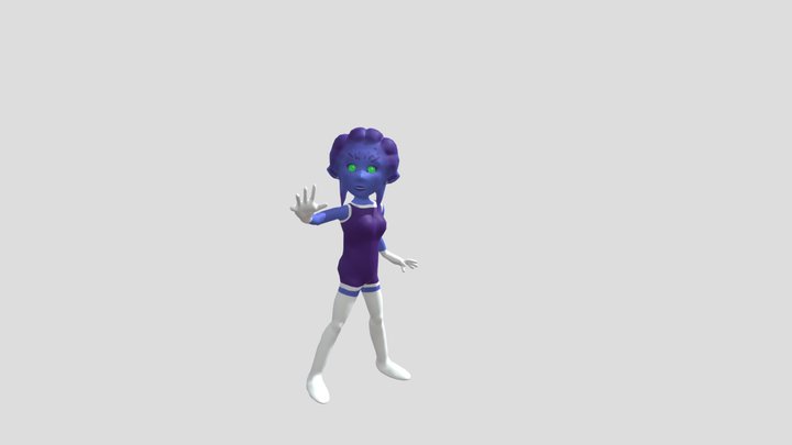 Completed Character 3D Model