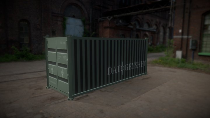 Prop : Shipping Crate 3D Model