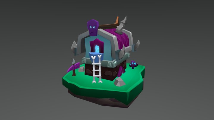 Fantasy Cabin 3D Model