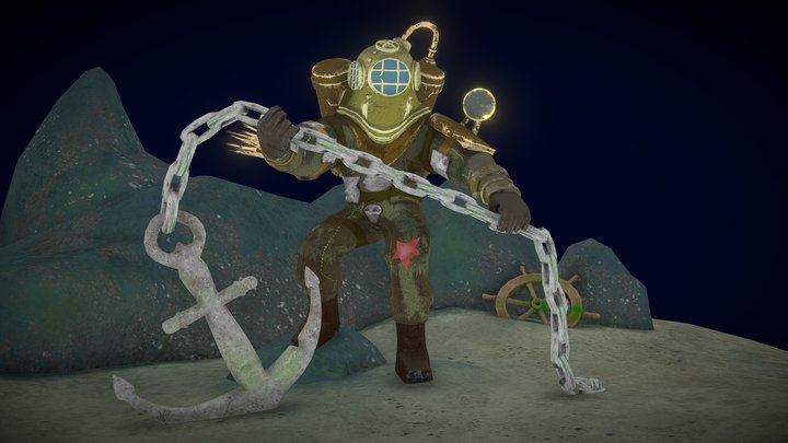 Lost Mariner 3D Model