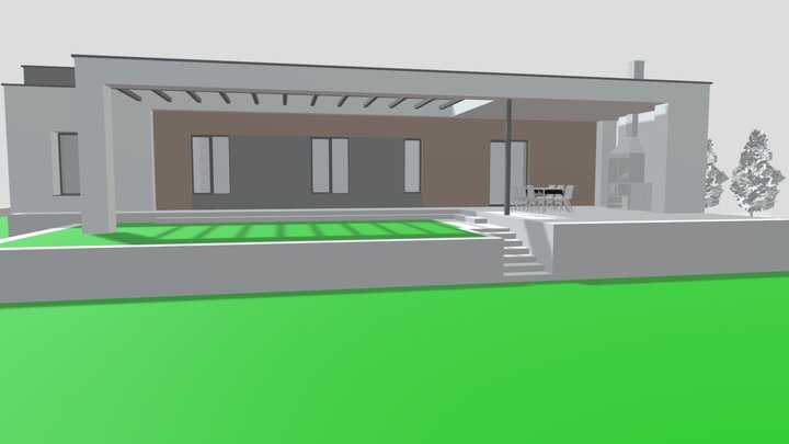Модель 3 3D Model