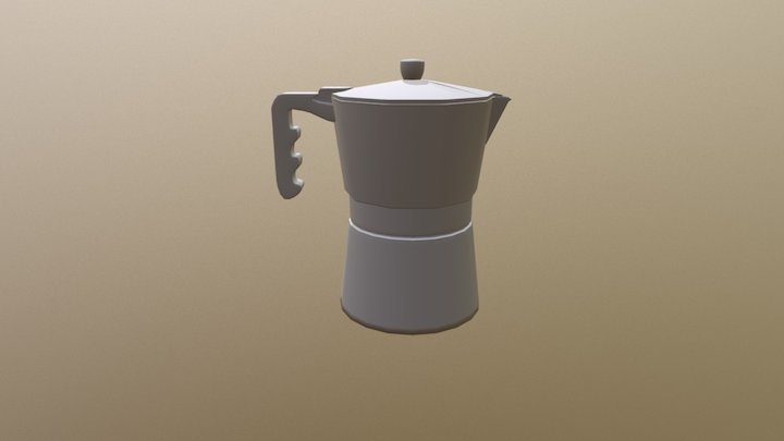 Moka Pot 3D Model