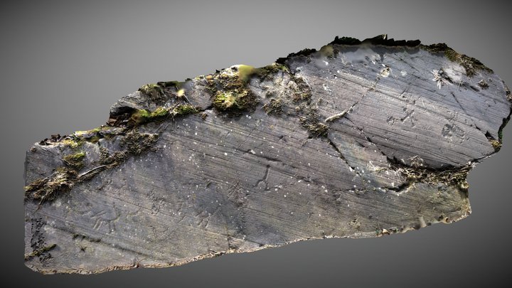 Valcamonic, Seradina 1 - Rock 54 – Free 3D Model STL