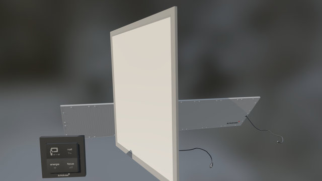 LED Flat Panel Pro | Inleg-armatuur 3D Model