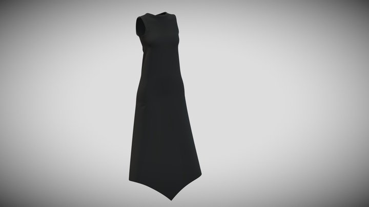 woman dress 3D Model