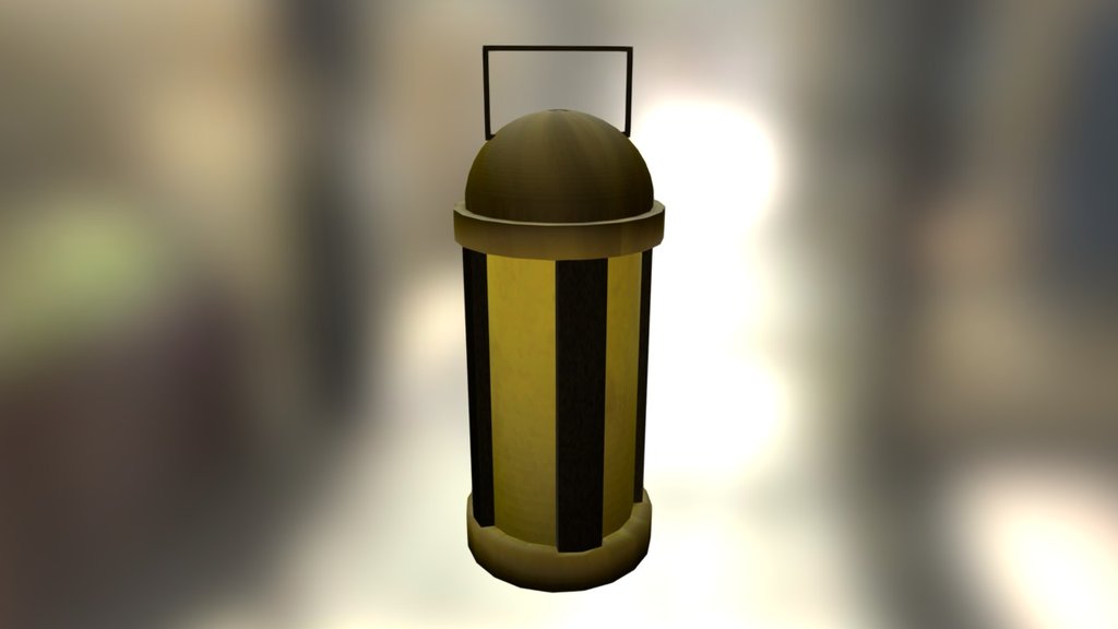 Medieval Lantern - Medium Model