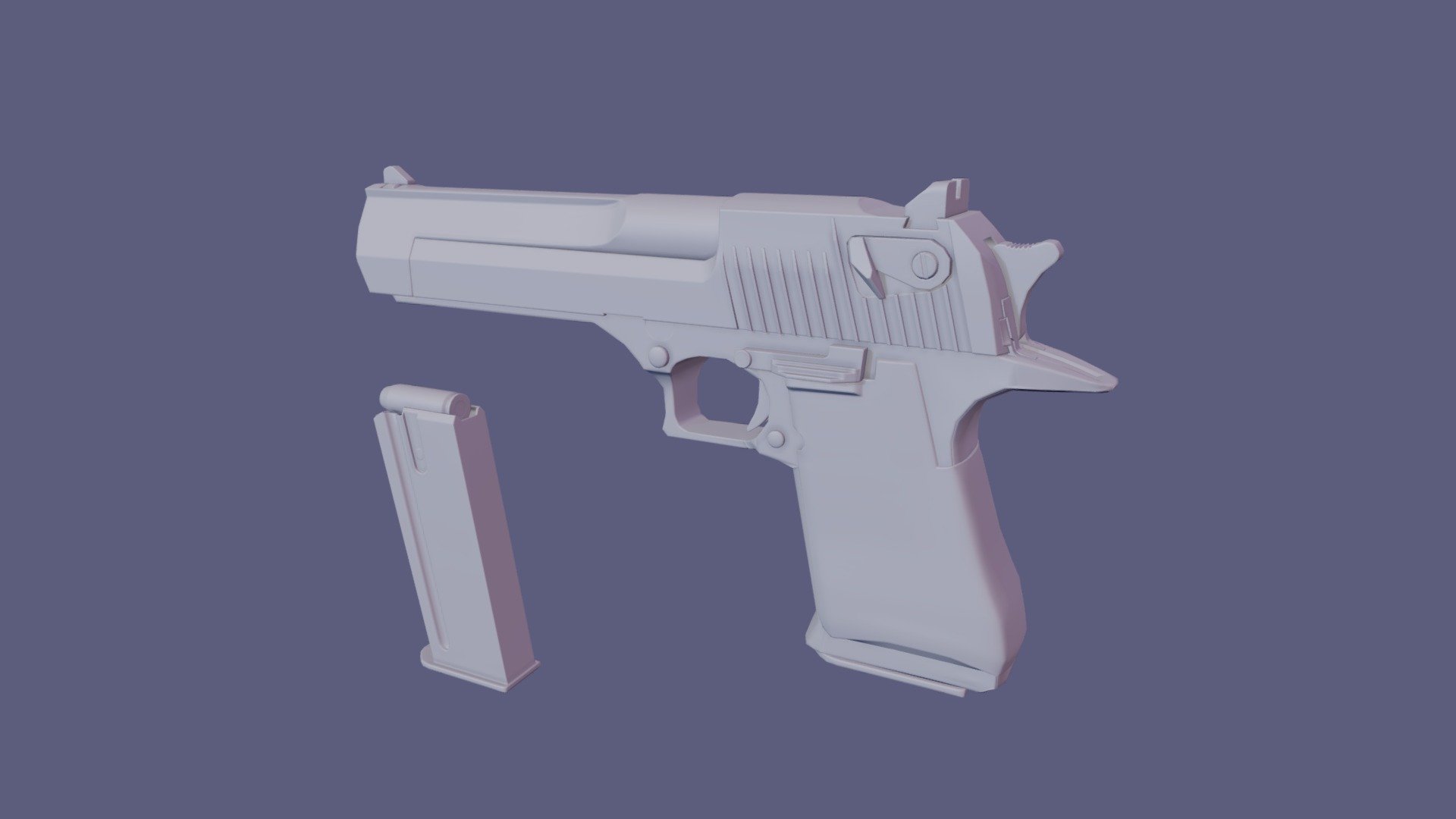 Desert eagle baked - Download Free 3D model by Spawd [17f81cb] - Sketchfab