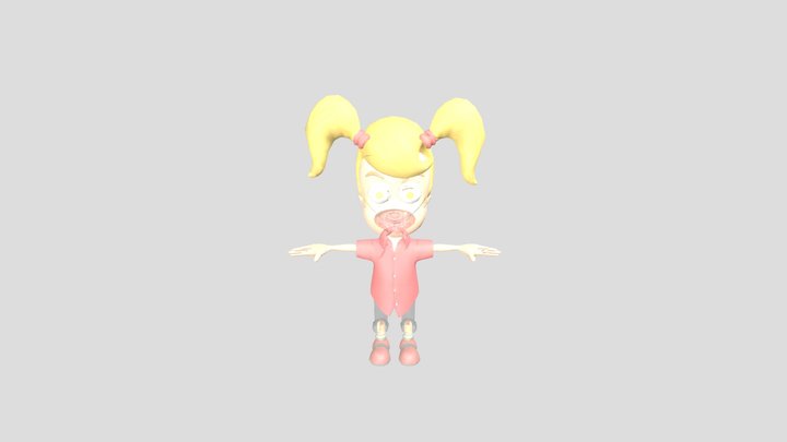 Cindy (Model Rigging) (Nickelodeon) 3D Model