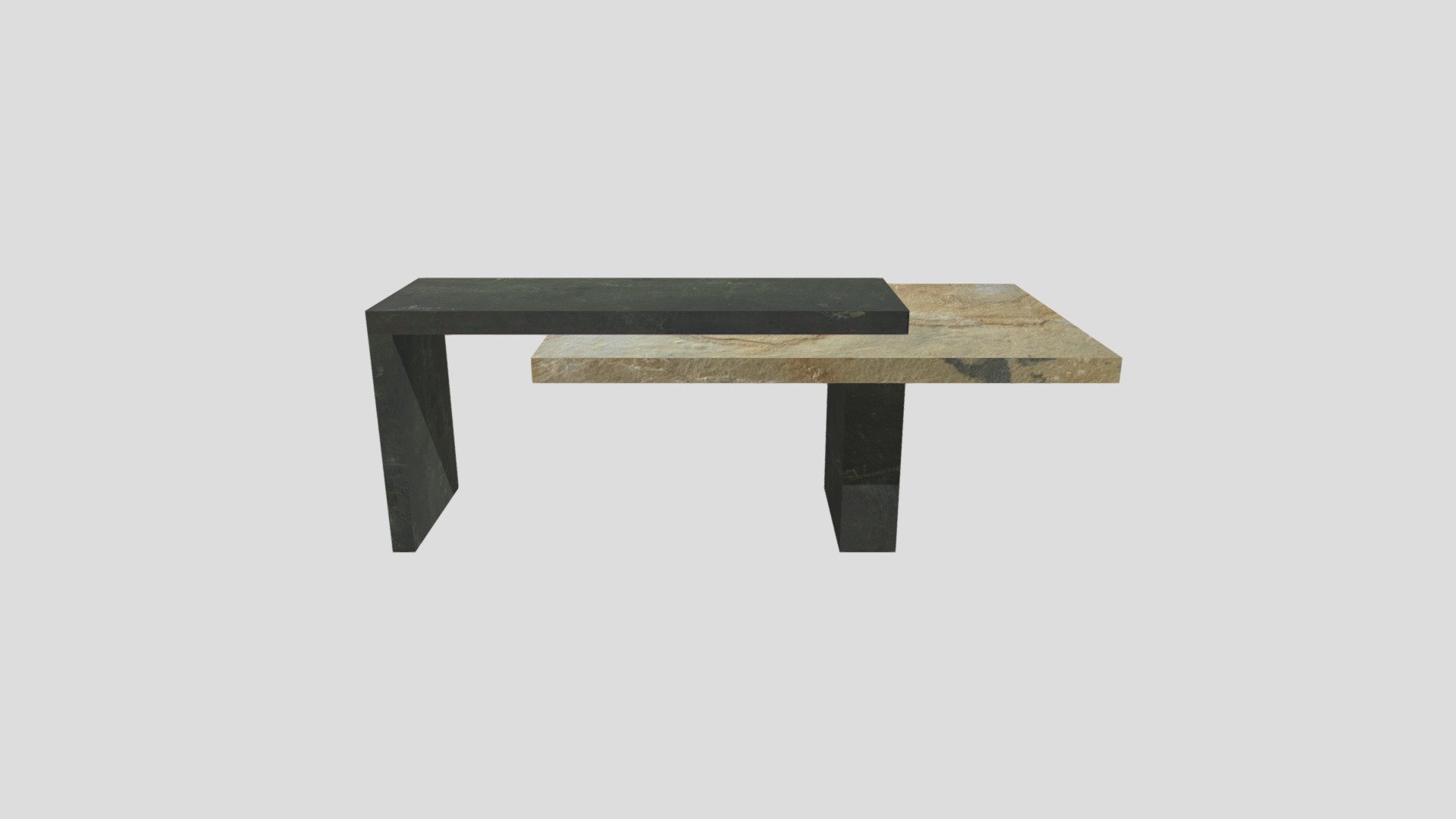 Coffee Table 2 Colors CT 1001 — Sketchfab embed 3D viewer