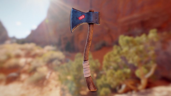 NOOB AXE 3D Model