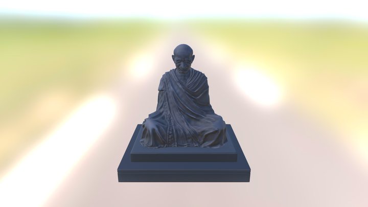 Gandhi 3D Model