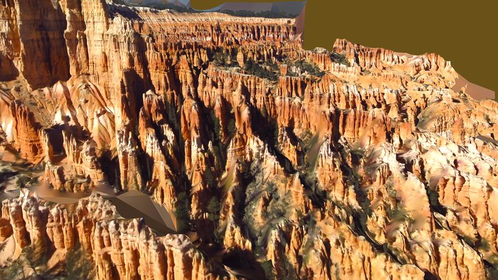 Bryce Canyon, Utah 3D Model