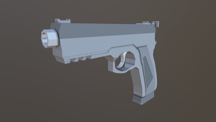 CZ 75 [LowPoly] 3D Model