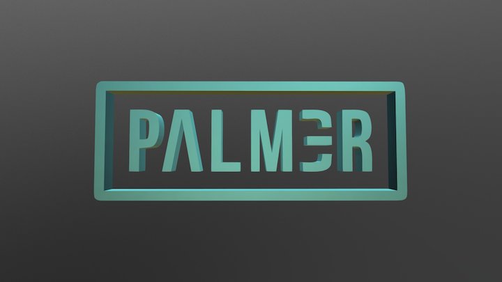 Palm3r Logo 3D Model