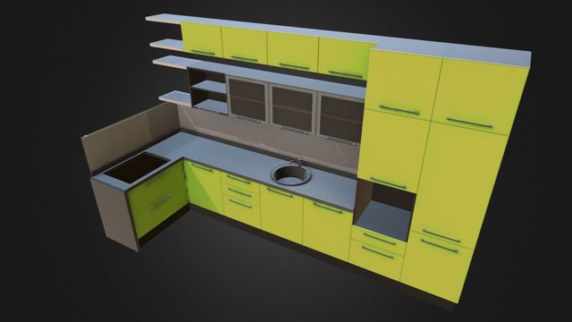 Kitchen (WIP) 3D Model
