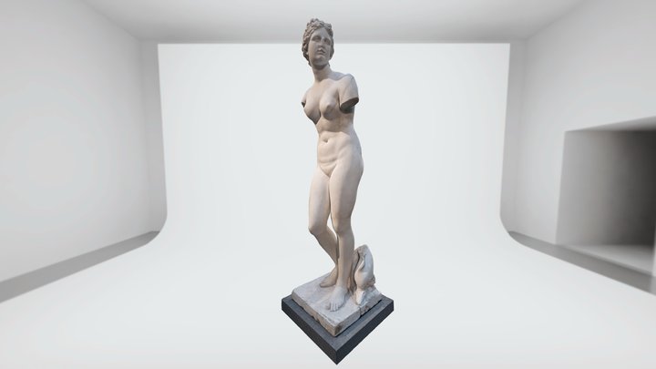 "Aphrodite of Knidos" at the Met in NYC 3D Model