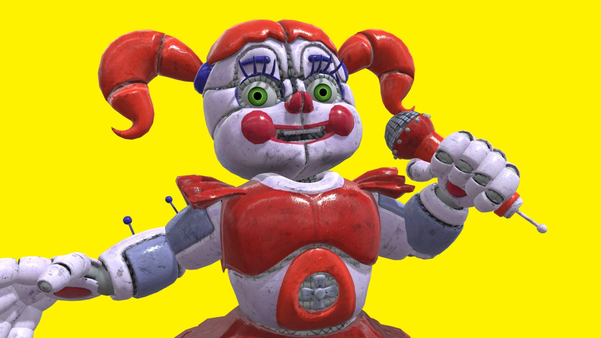 Baby (FNaF AR) (Animations) Download Free 3D model by james.maiden