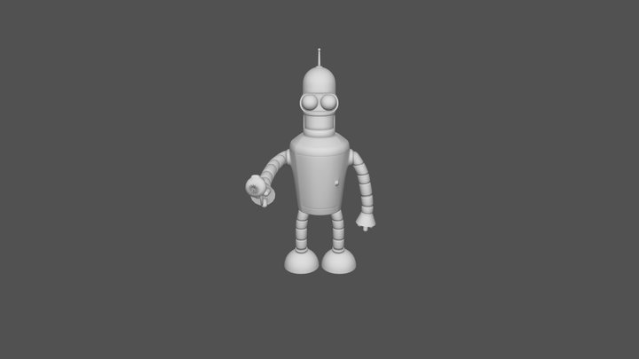 Bender 3D Model