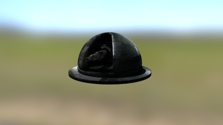 40mmgun 3D Model