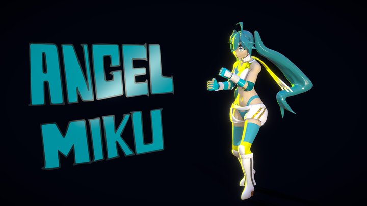 Cutie Angel 3D Model