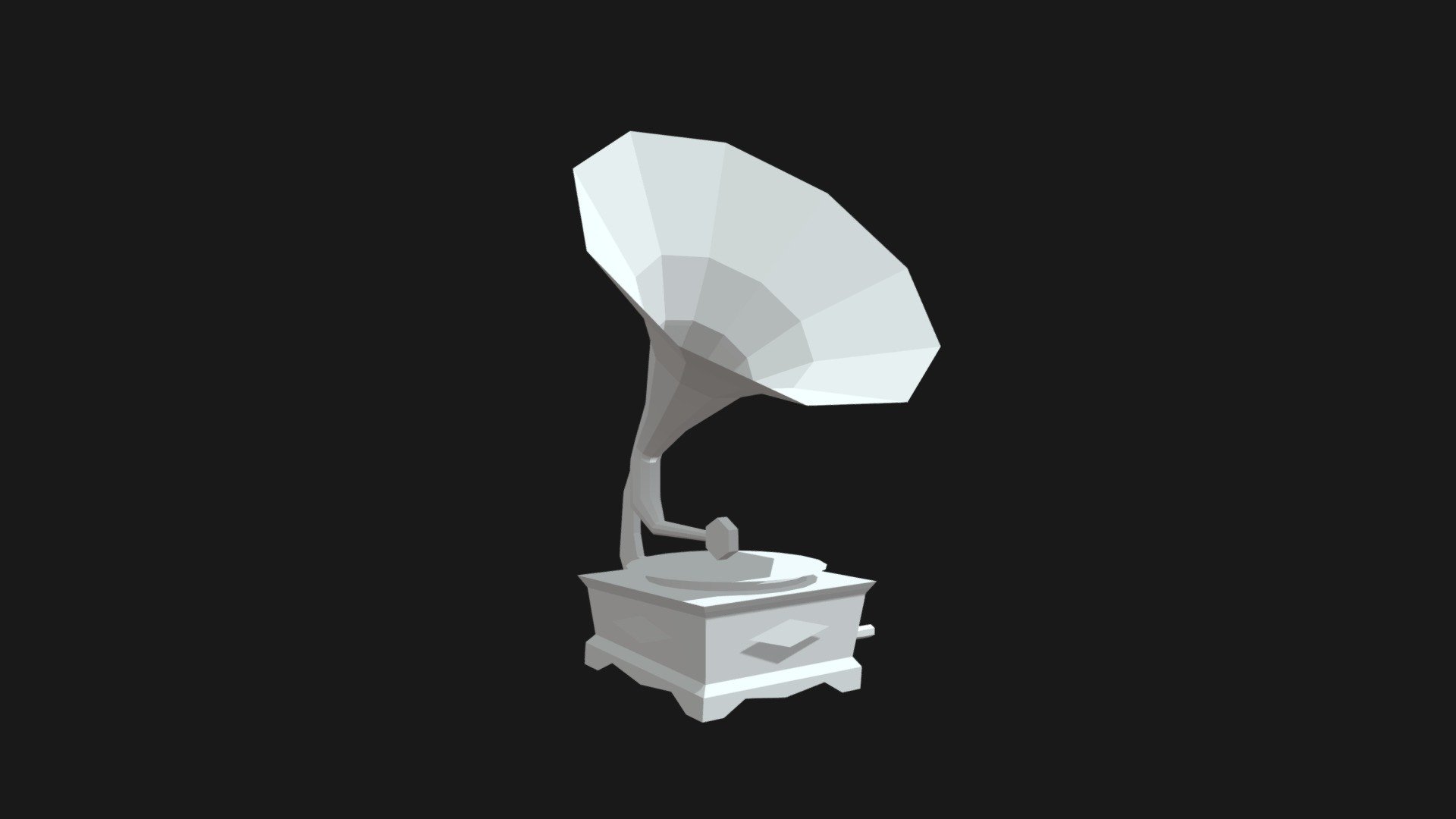 gramophone - Buy Royalty Free 3D model by borisklimov [17ffaef ...