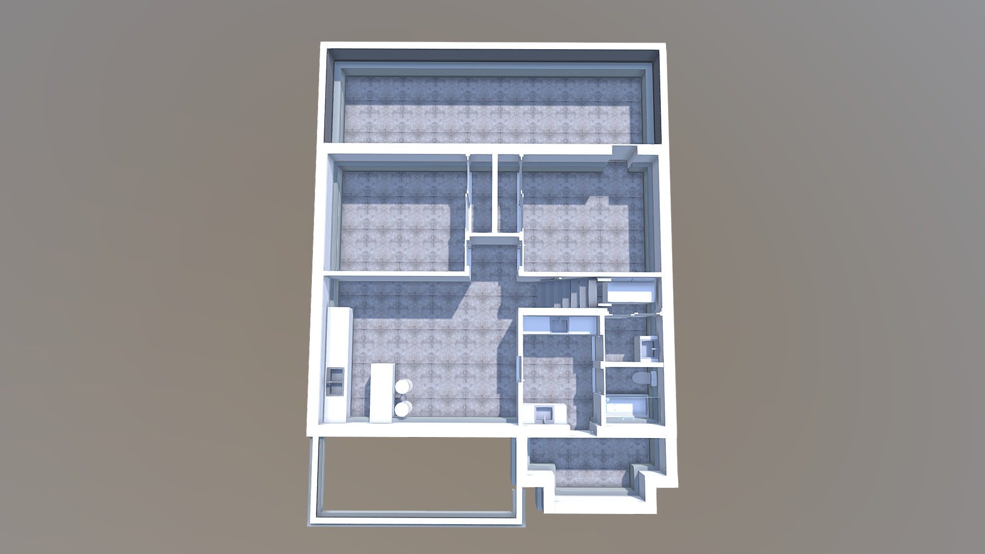 13-73 PROPOSED BASEMENT
