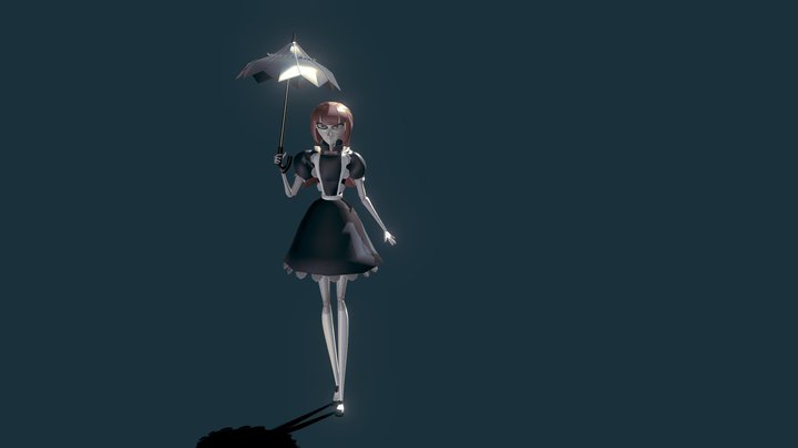 Haunted Doll 3D Model