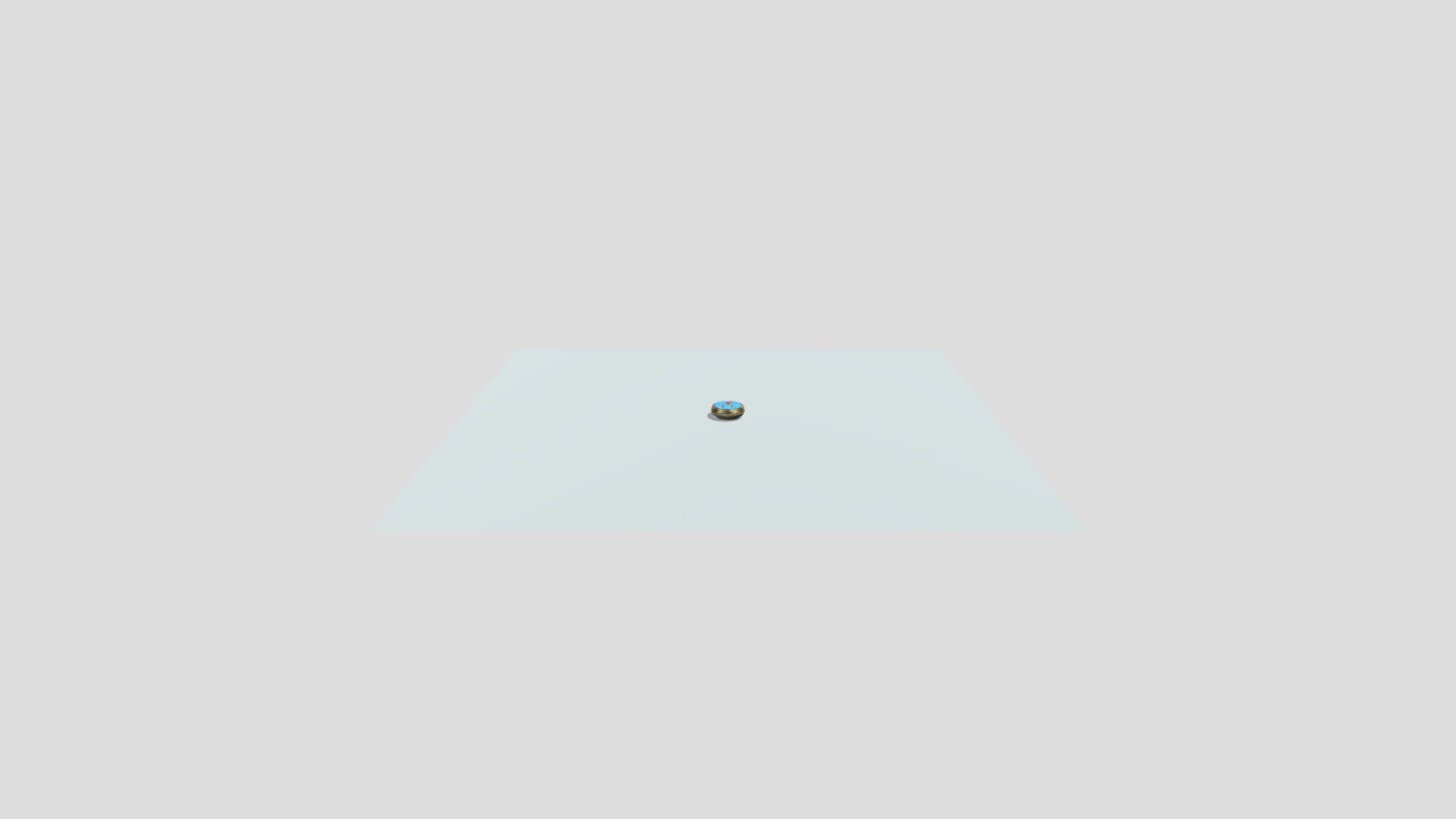Lotus with flourishing animation