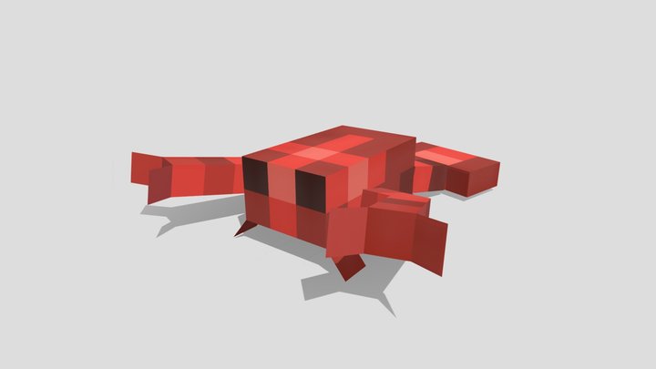 Minecraft Lobster 3D Model
