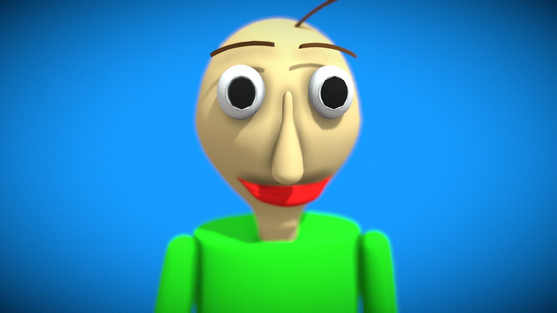 Baldi The Math Teacher - Download Free 3D model by SuperLitSawyer ...