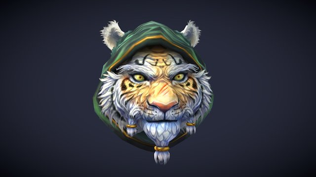 Tiger mage 3D Model