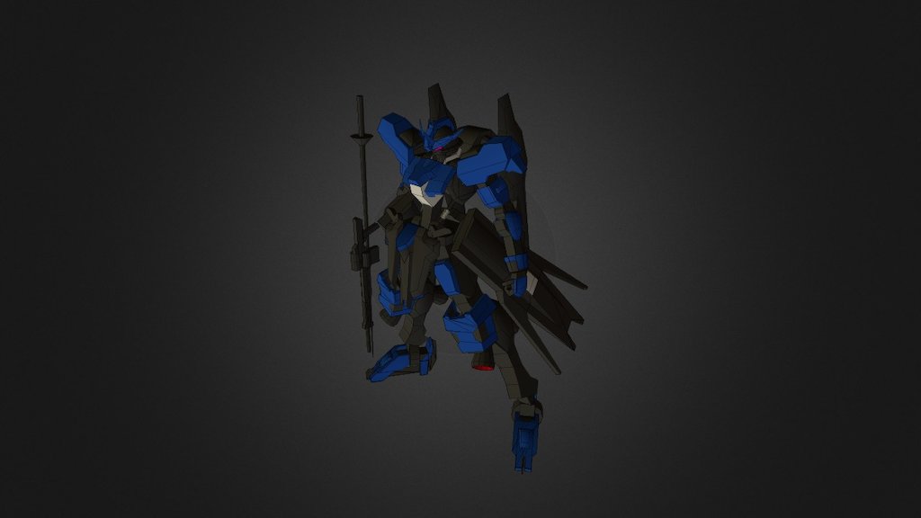 Gundam Vidar Vr Amim 3d Model By Liger Amim [180414e] Sketchfab