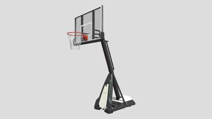 Portable Basketball Hoop 3D Model