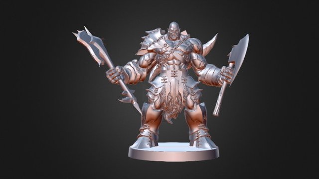 Sword & Sorcery - Orc Warrior (Enemy) 3D Model