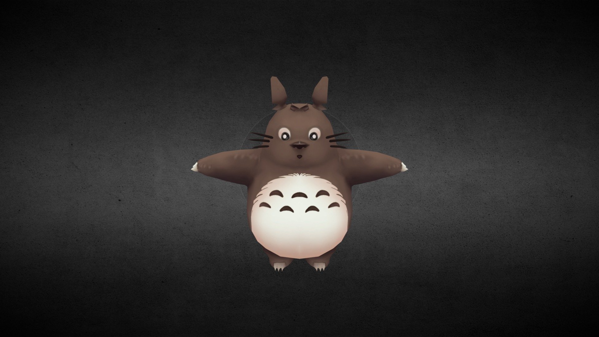 Totoro Model Final - 3D model by sevenanh [1806342] - Sketchfab